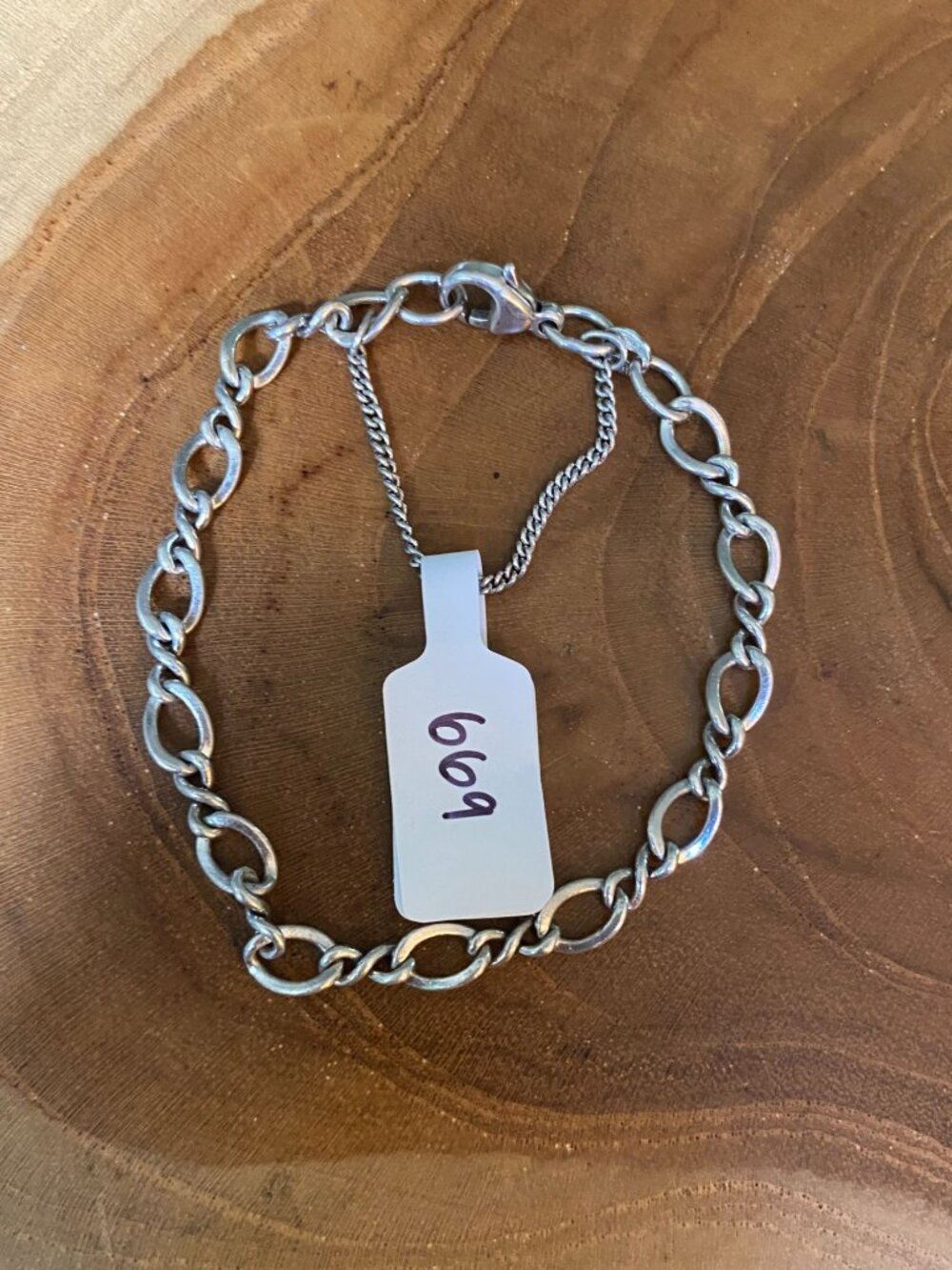 James Avery Medium Twist Charm Bracelet, Size XS/S, Sterling Silver